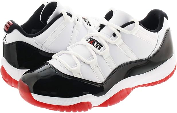 Air Jordan 11 Low ホワイト/ブラック/レッド Amazon | [ナイキ] AIR JORDAN 11 RETRO LOW WHITE/UNIVERSITY